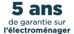 5 ans de garantie sur l’ lectrom nager