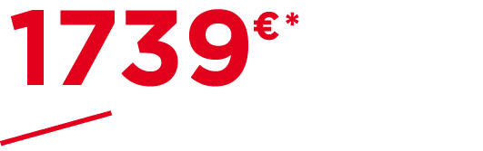 1739￼ * ￼2907 € dont 25,19 € d’ co part