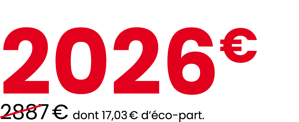 2026€ ￼2887 € dont 17,03 € d’ co part.