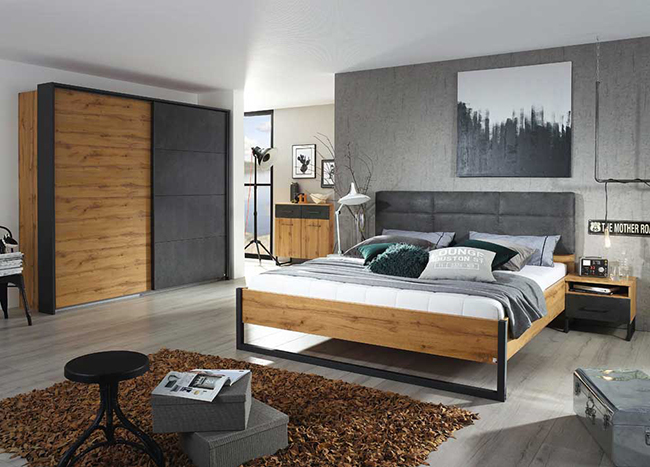 Atlas Home - Inspiration Industrielle Chambre