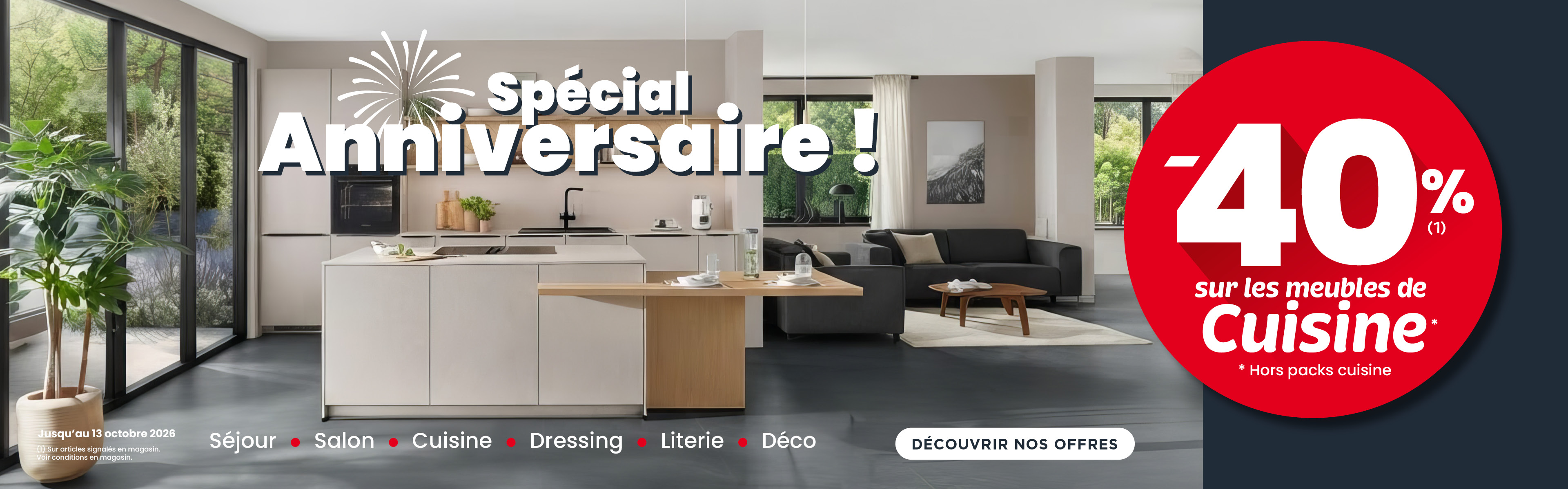 Spécial anniversaire ! Jusqu'à -40% Spécial anniversaire ! Jusqu'à -40%