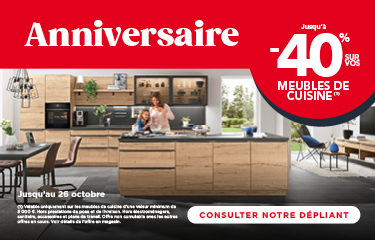 Atlas Home : Anniversaire cuisine jusqu'à -40%