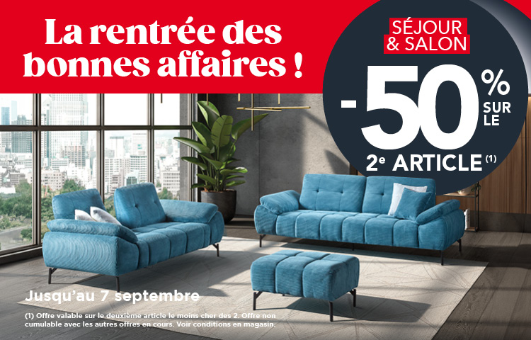 Atlas Home : La rentrée des bonnes affaires ! Jusqu'à -50%