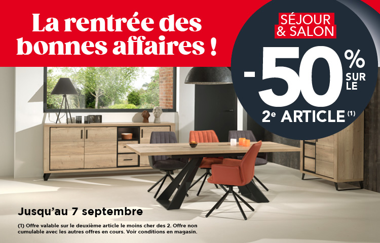 Atlas Home : La rentrée des bonnes affaires ! Jusqu'à -50%